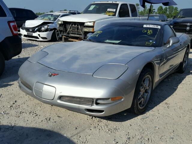 1G1YY12S545125500 - 2004 CHEVROLET CORVETTE Z SILVER photo 2