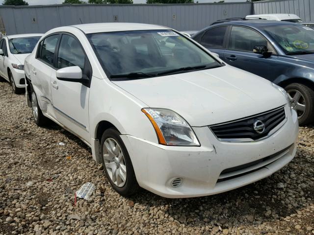 3N1AB6AP2CL672293 - 2012 NISSAN SENTRA 2.0 WHITE photo 1