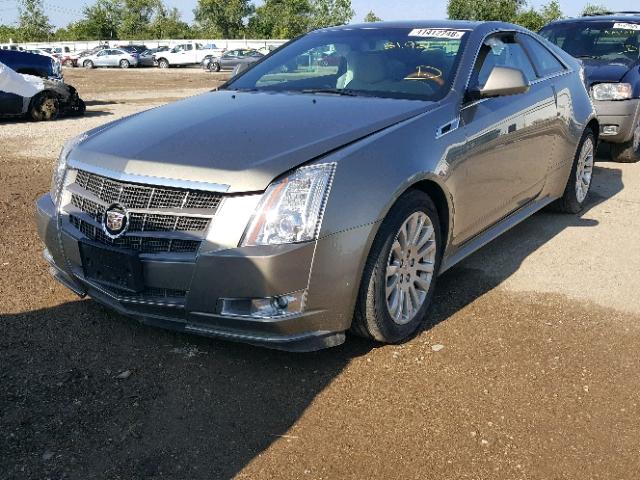 1G6DS1ED5B0130147 - 2011 CADILLAC CTS PREMIU GRAY photo 2