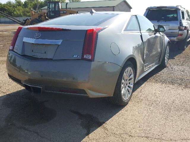 1G6DS1ED5B0130147 - 2011 CADILLAC CTS PREMIU GRAY photo 4