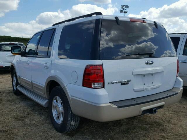 1FMPU17596LA63689 - 2006 FORD EXPEDITION WHITE photo 3