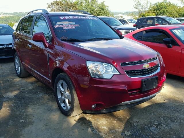 3GNAL4EK0ES609450 - 2014 CHEVROLET CAPTIVA BURGUNDY photo 1