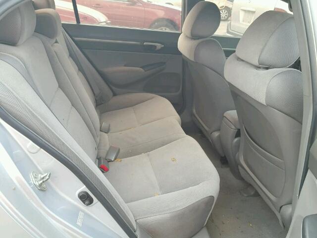 1HGFA16897L074117 - 2007 HONDA CIVIC EX SILVER photo 6