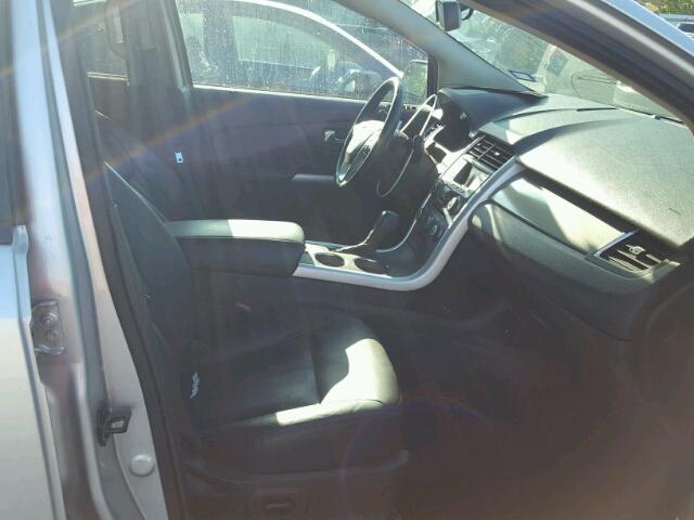 2FMDK3JCXDBA89890 - 2013 FORD EDGE SILVER photo 5