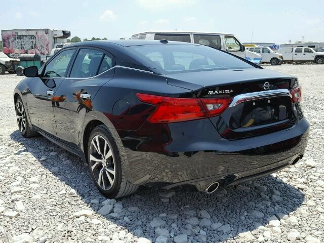 1N4AA6AP6HC402461 - 2017 NISSAN MAXIMA 3.5 BLACK photo 3