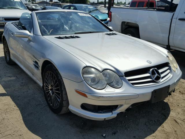 WDBSK74F46F117093 - 2006 MERCEDES-BENZ SL 55 AMG SILVER photo 1