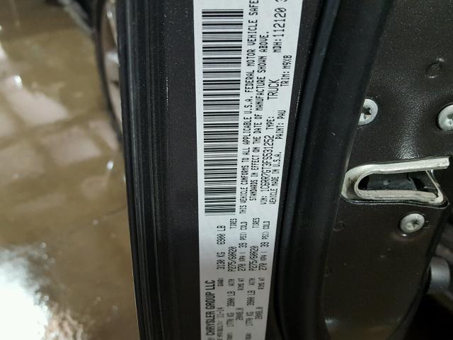 1C6RR7GT3FS531252 - 2015 RAM 1500 SLT Grafit foto 10