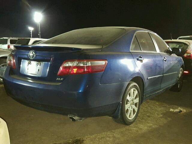 4T1BE46K79U358112 - 2009 TOYOTA CAMRY BASE BLUE photo 4