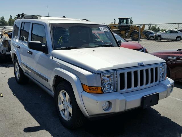 1J8HG48N36C363429 - 2006 JEEP COMMANDER SILVER photo 1