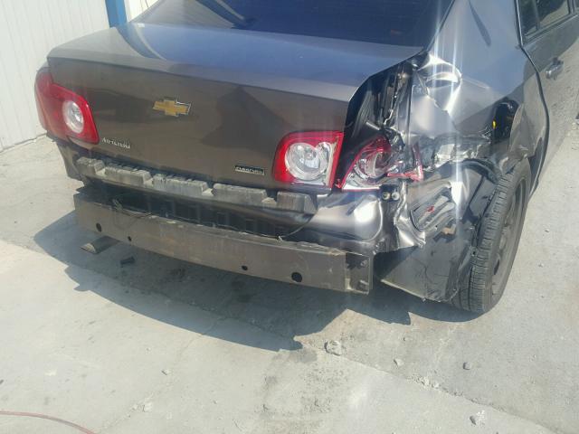 1G1ZA5EU4BF286277 - 2011 CHEVROLET MALIBU LS ყავისფერი ფოტო 9
