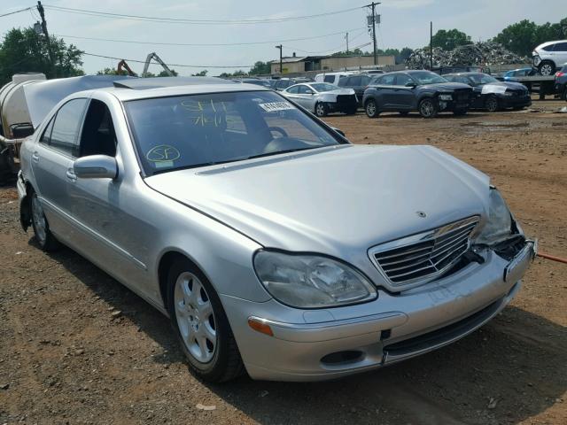 WDBNG75J52A233153 - 2002 MERCEDES-BENZ S 500 SILVER photo 1