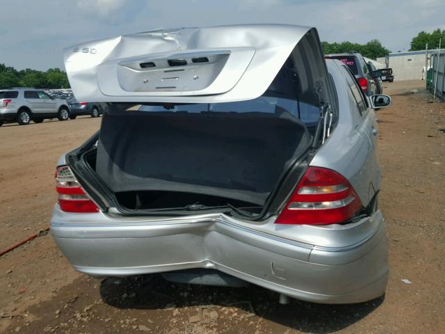 WDBNG75J52A233153 - 2002 MERCEDES-BENZ S 500 SILVER photo 9