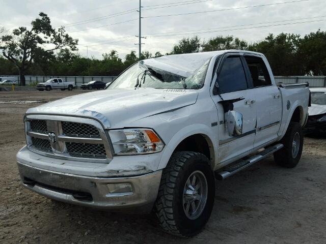 1D7RV1CT7BS606705 - 2011 DODGE RAM 1500 WHITE photo 2