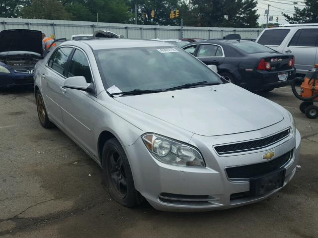 1G1ZC5EB8A4116314 - 2010 CHEVROLET MALIBU 1LT SILVER photo 1