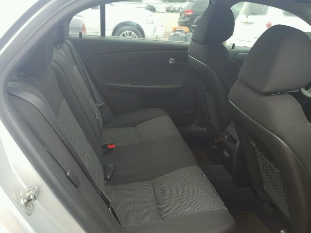 1G1ZC5EB8A4116314 - 2010 CHEVROLET MALIBU 1LT SILVER photo 6