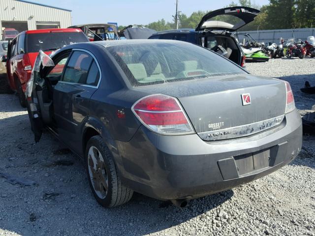 1G8ZS57N48F106888 - 2008 SATURN AURA GRAY photo 3