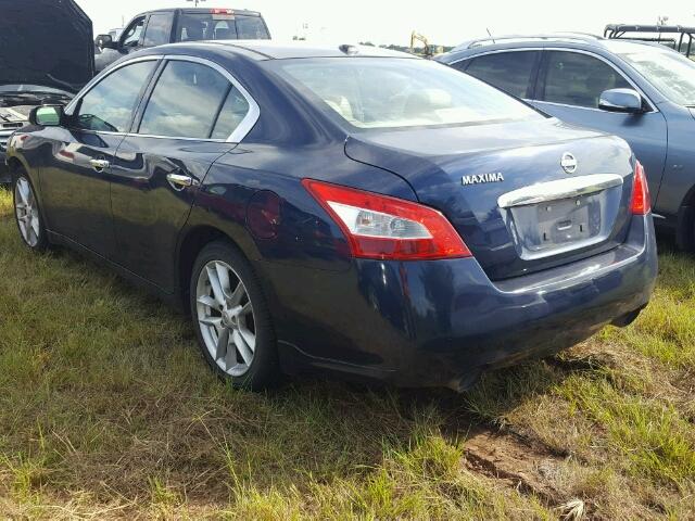1N4AA5AP7AC849820 - 2010 NISSAN MAXIMA S Niebieski zdjęcie 3