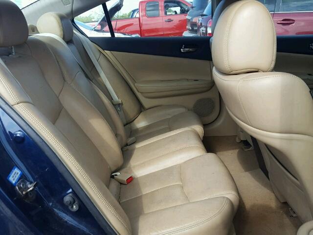 1N4AA5AP7AC849820 - 2010 NISSAN MAXIMA S Niebieski zdjęcie 6