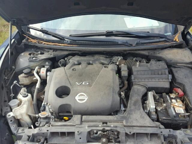 1N4AA5AP7AC849820 - 2010 NISSAN MAXIMA S BLUE photo 7