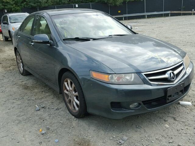 JH4CL96877C006973 - 2007 ACURA TSX TURQUOISE photo 1