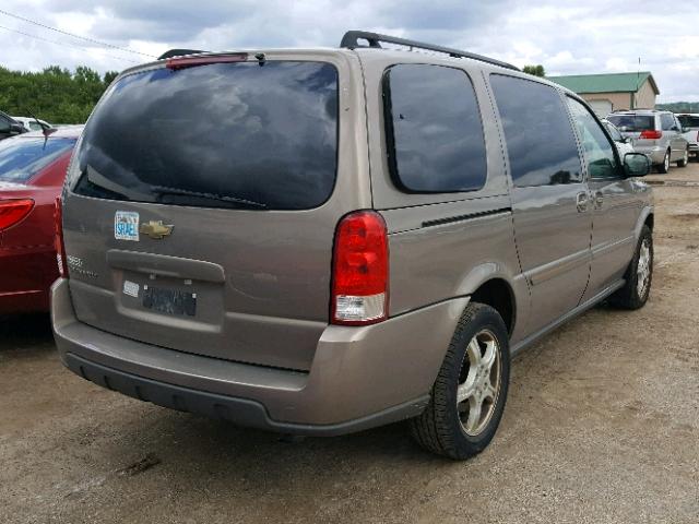 1GNDV33L96D179965 - 2006 CHEVROLET UPLANDER L 棕色 照片 4