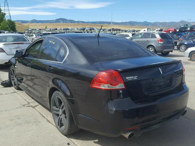 6G2ER57739L194070 - 2009 PONTIAC G8 BLACK photo 3