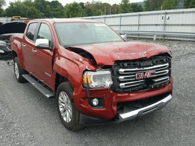 1GTG6DE37G1390655 - 2016 GMC CANYON SLT RED photo 1