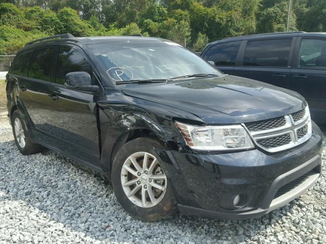 3C4PDCBB1FT557529 - 2015 DODGE JOURNEY SX BLACK photo 1