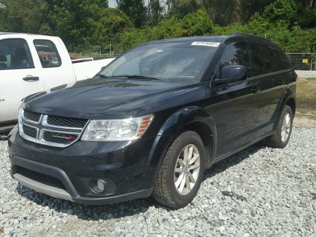 3C4PDCBB1FT557529 - 2015 DODGE JOURNEY SX BLACK photo 2