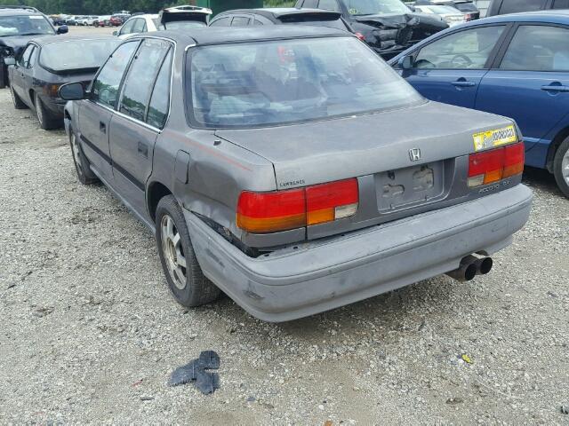 1HGCB7641NA063525 - 1992 HONDA ACCORD DX GRAY photo 3