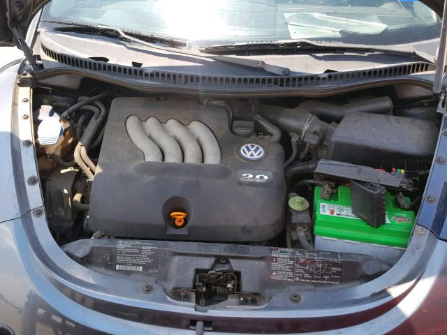 3VWCK21C82M418203 - 2002 VOLKSWAGEN NEW BEETLE GRAY photo 7