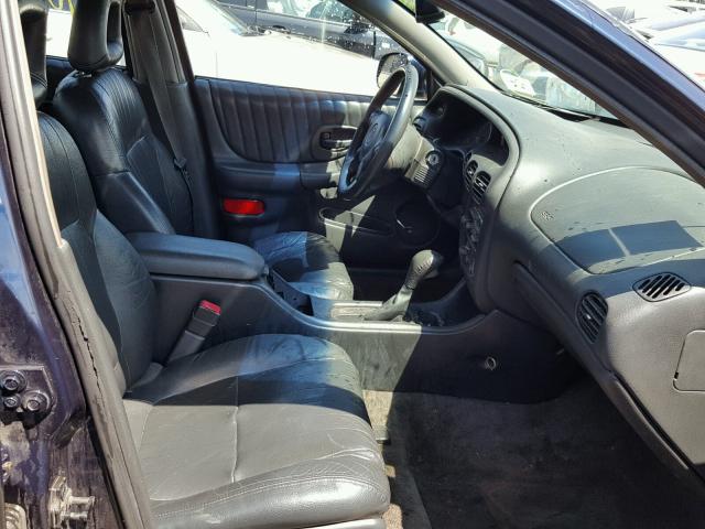 1G2WP52K01F154454 - 2001 PONTIAC GRAND PRIX Mavi foto 5