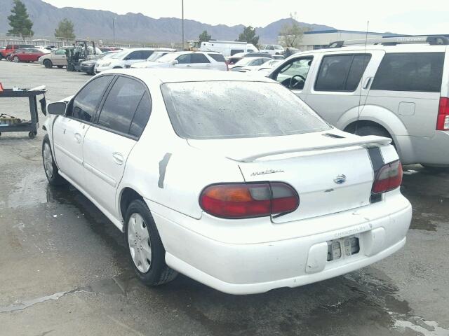 1G1ND52T4W6217676 - 1998 CHEVROLET MALIBU WHITE photo 3