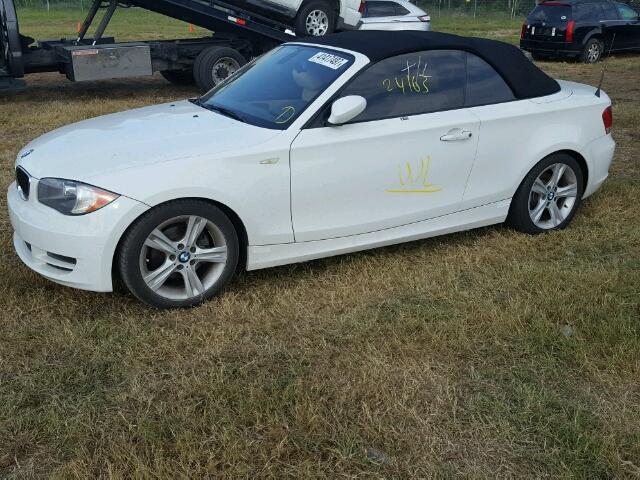 WBAUL73599VJ75711 - 2009 BMW 128 I WHITE photo 9