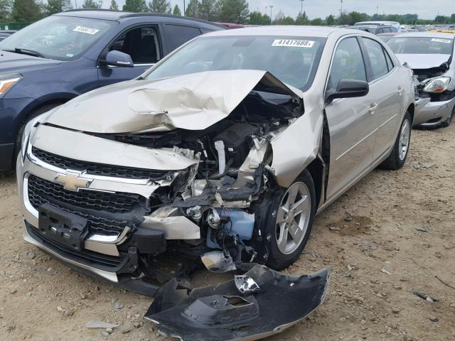 1G11B5SLXFF269933 - 2015 CHEVROLET MALIBU LS Qızıl foto 2