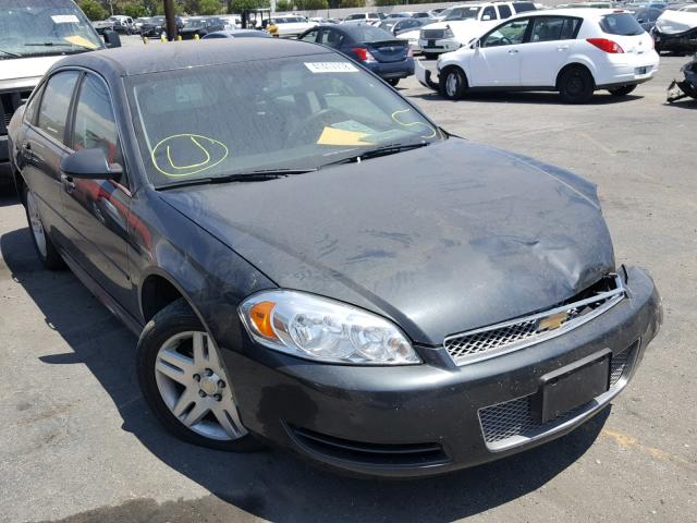 2G1WB5E33G1130804 - 2016 CHEVROLET IMPALA LIM GRAY photo 1