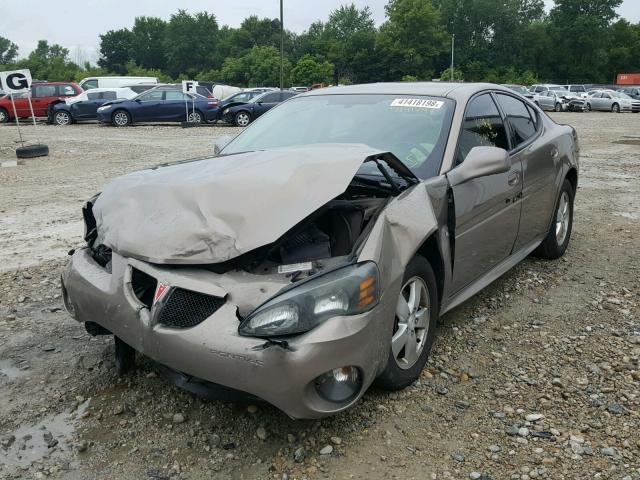2G2WP552571167387 - 2007 PONTIAC GRAND PRIX BROWN photo 2