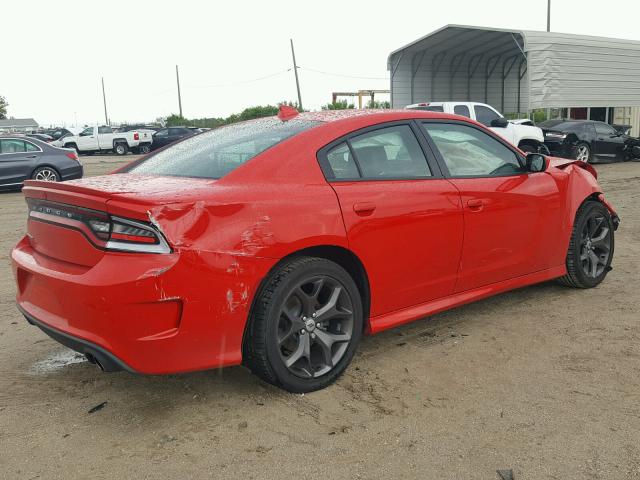 2C3CDXHGXJH236989 - 2018 DODGE CHARGER SX RED photo 4