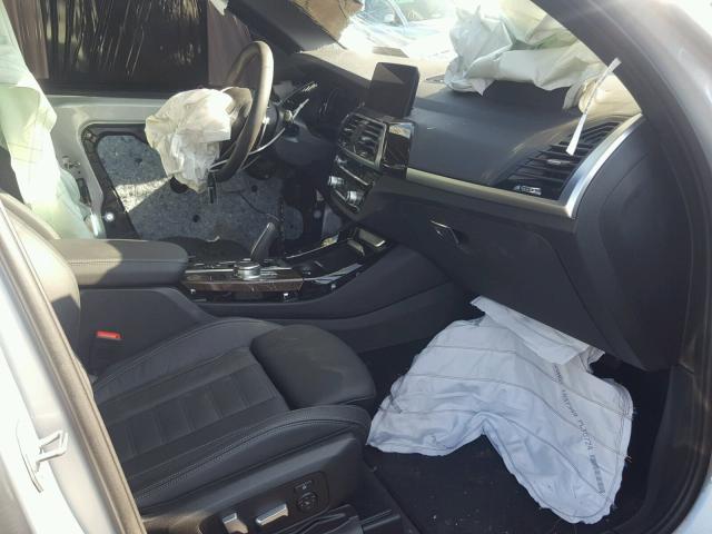 5UXTR9C54JLD67760 - 2018 BMW X3 XDRIVEM SILVER photo 5