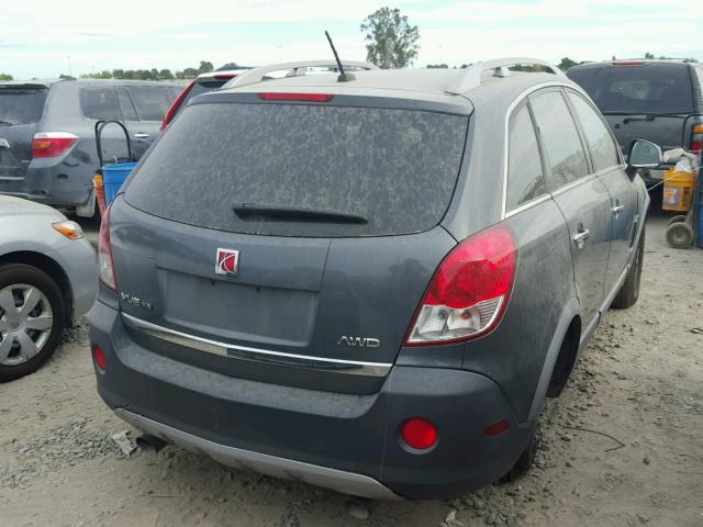 3GSDL43N18S623787 - 2008 SATURN VUE XE GRAY photo 4