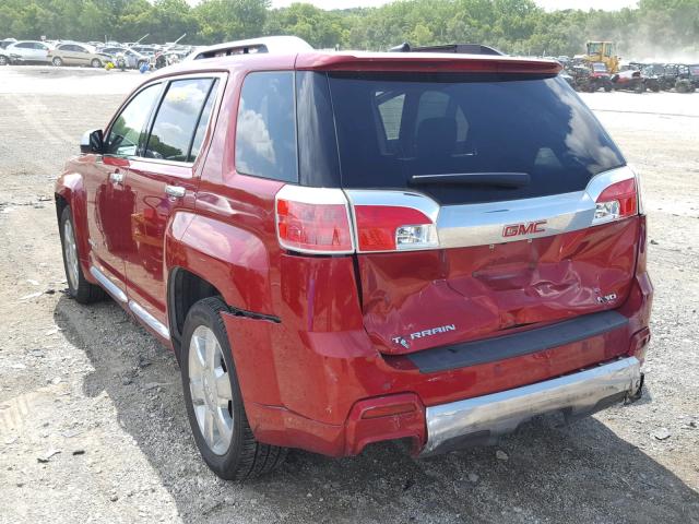 2GKFLZE30D6116227 - 2013 GMC TERRAIN DE RED photo 3