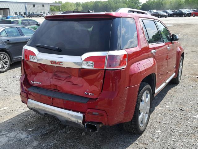 2GKFLZE30D6116227 - 2013 GMC TERRAIN DE RED photo 4