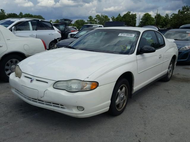 2G1WW12E749422911 - 2004 CHEVROLET MONTE CARL თეთრი ფოტო 2