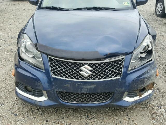 JS2RF9A87C6100988 - 2012 SUZUKI KIZASHI SP BLUE photo 7