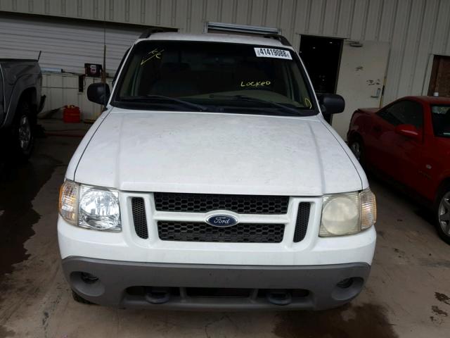 1FMZU67E51UC32664 - 2001 FORD EXPLORER S WHITE photo 9