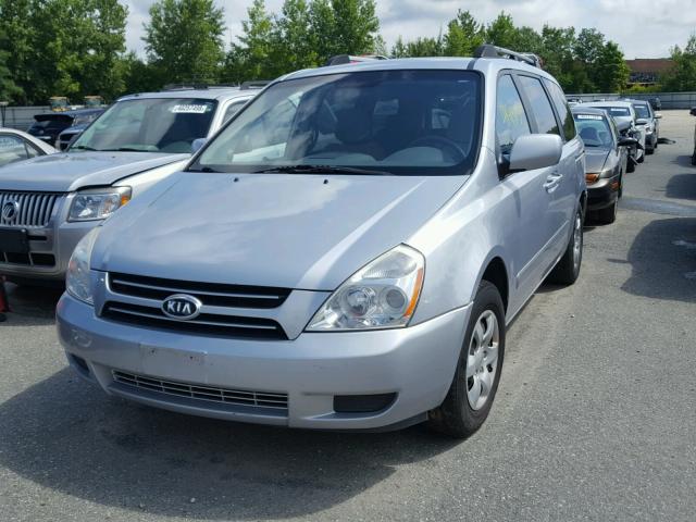 KNDMB233866068081 - 2006 KIA SEDONA EX SILVER photo 2