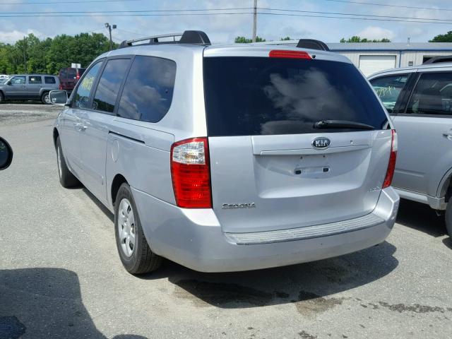 KNDMB233866068081 - 2006 KIA SEDONA EX SILVER photo 3