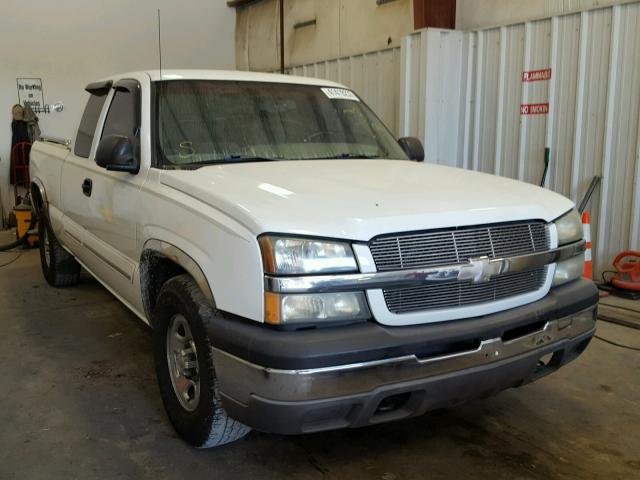 2GCEC19TX31229343 - 2003 CHEVROLET SILVERADO WHITE photo 1