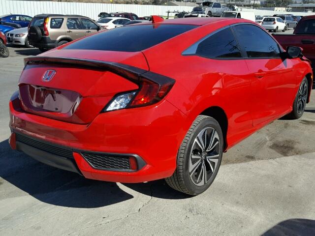 2HGFC3B31GH352876 - 2016 HONDA CIVIC EX RED photo 4