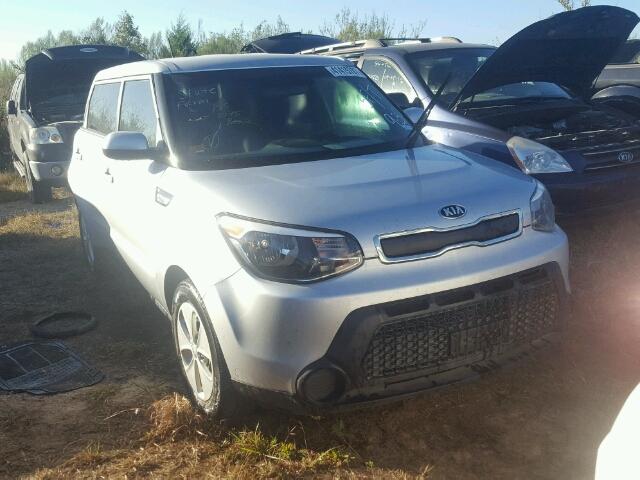 KNDJN2A22F7817391 - 2015 KIA SOUL SILVER photo 1